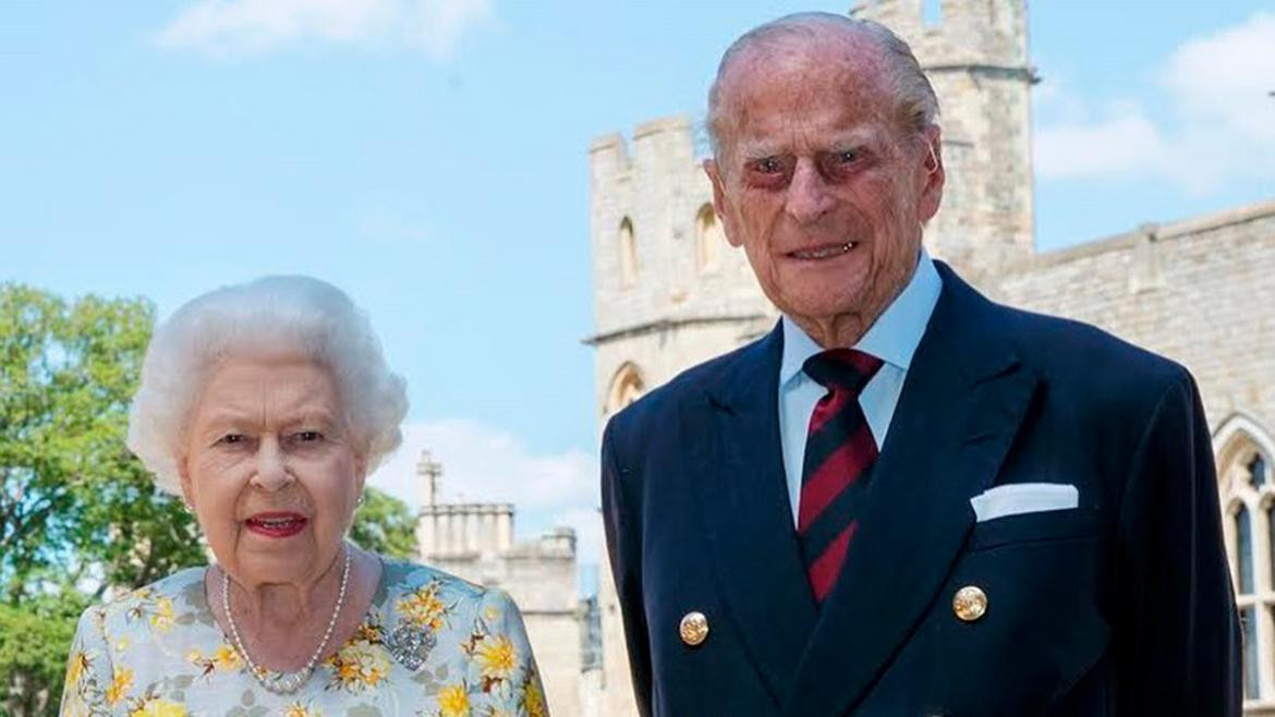 La reina Isabel II y Felipe de Edimburgo