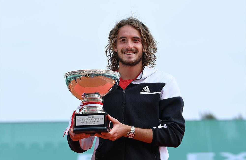 Stefanos Tsitsipas, tenis, Masters 1000 de Montecarlo, celebración, Reuters