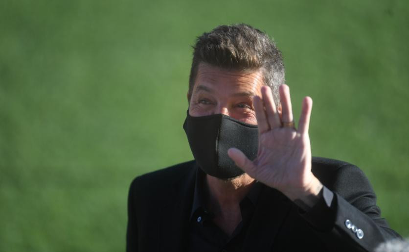 Marcelo Tinelli, presidente de San Lorenzo, NA