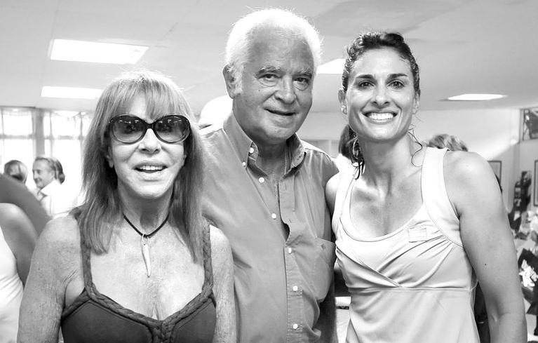 Beatriz Garófalo, Osvaldo Sabatini y Gabriela Sabatini