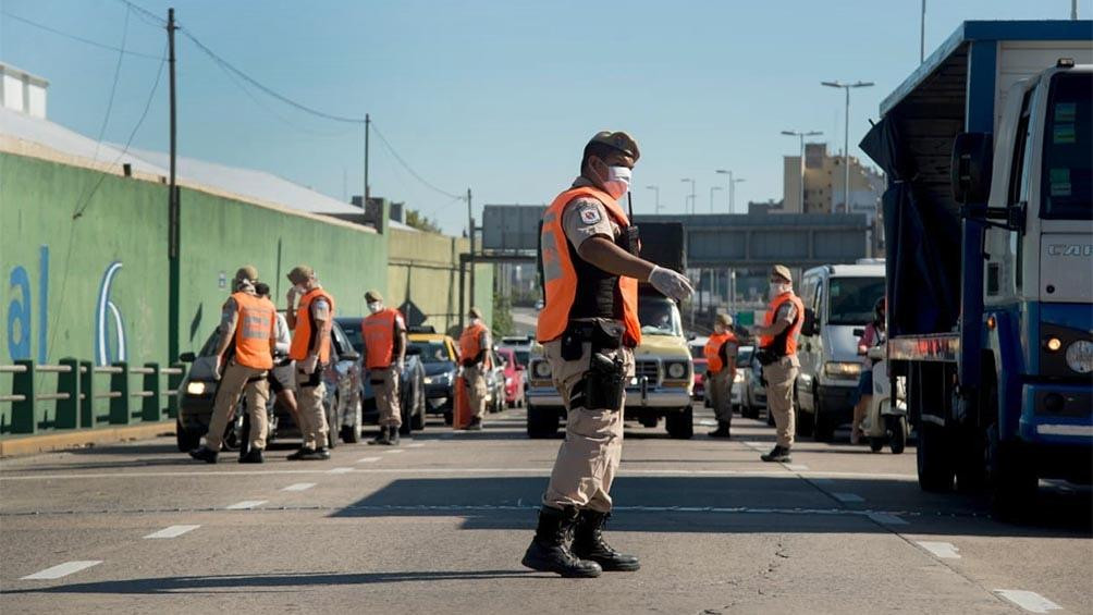 Controles en las calles, coronavirus