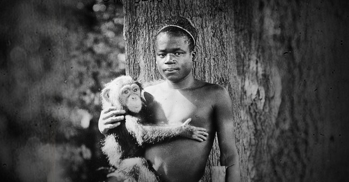 Ota Benga, exhibido como rareza en los Estados Unidos, Foto: Biblioteca del Congreso de Estados Unidos