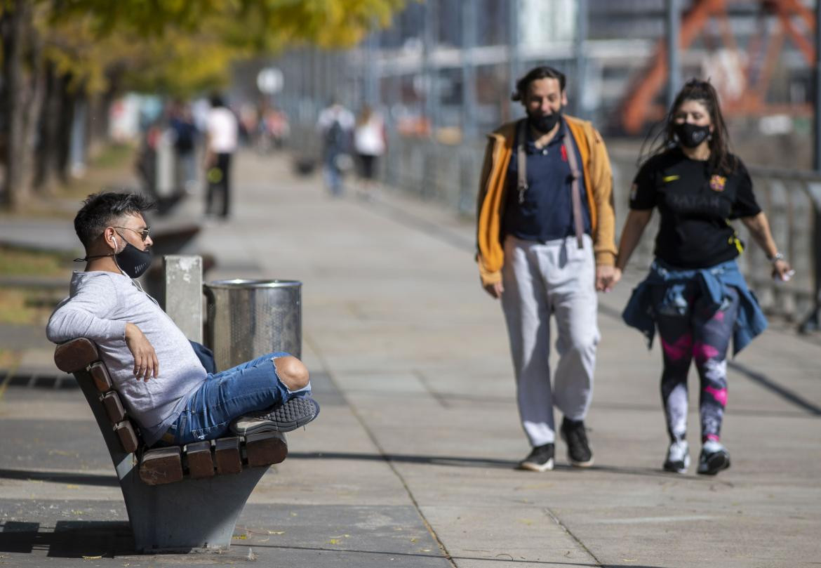 Calles de la Ciudad de Buenos Aires, coronavirus en la Argentina, pandemia de Covid, NA