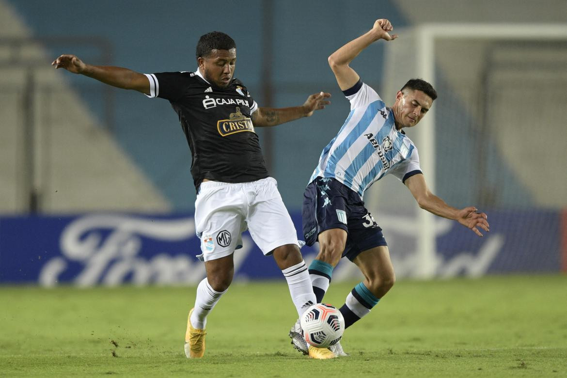 Copa Libertadores, Racing vs. Sporting Cristal