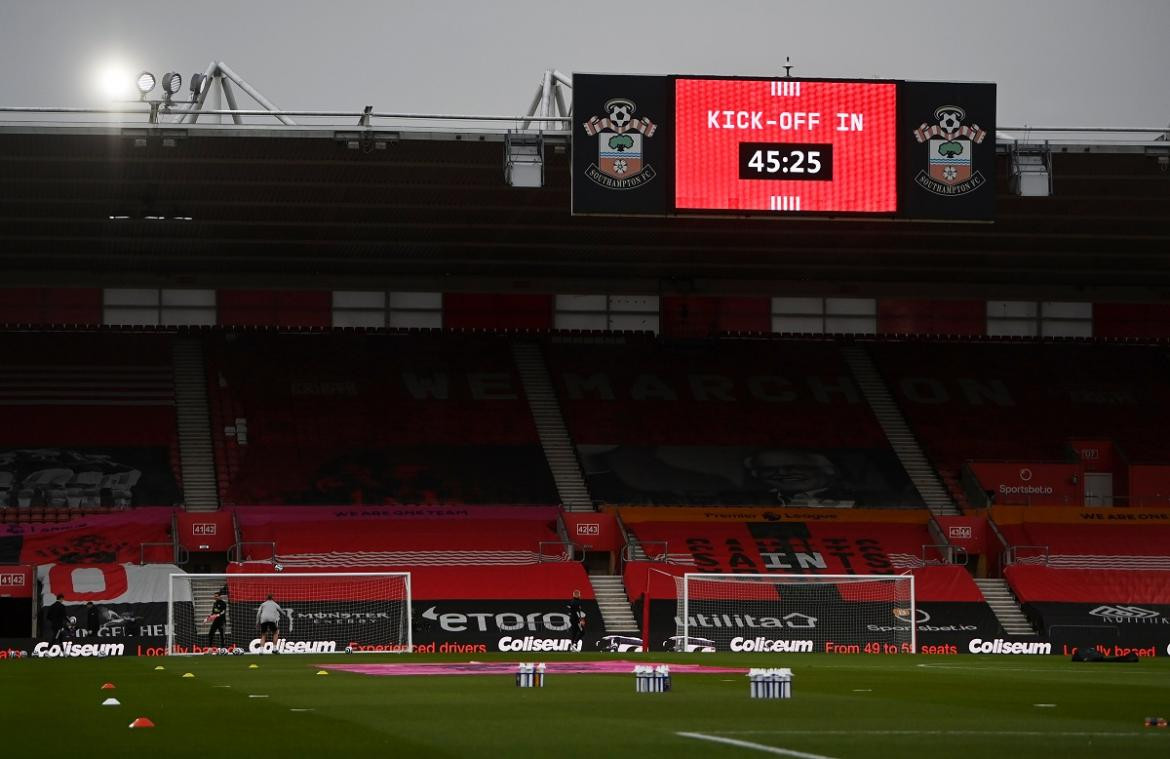 St Marys Stadium, Southampton, Fútbol ingles. Reuters