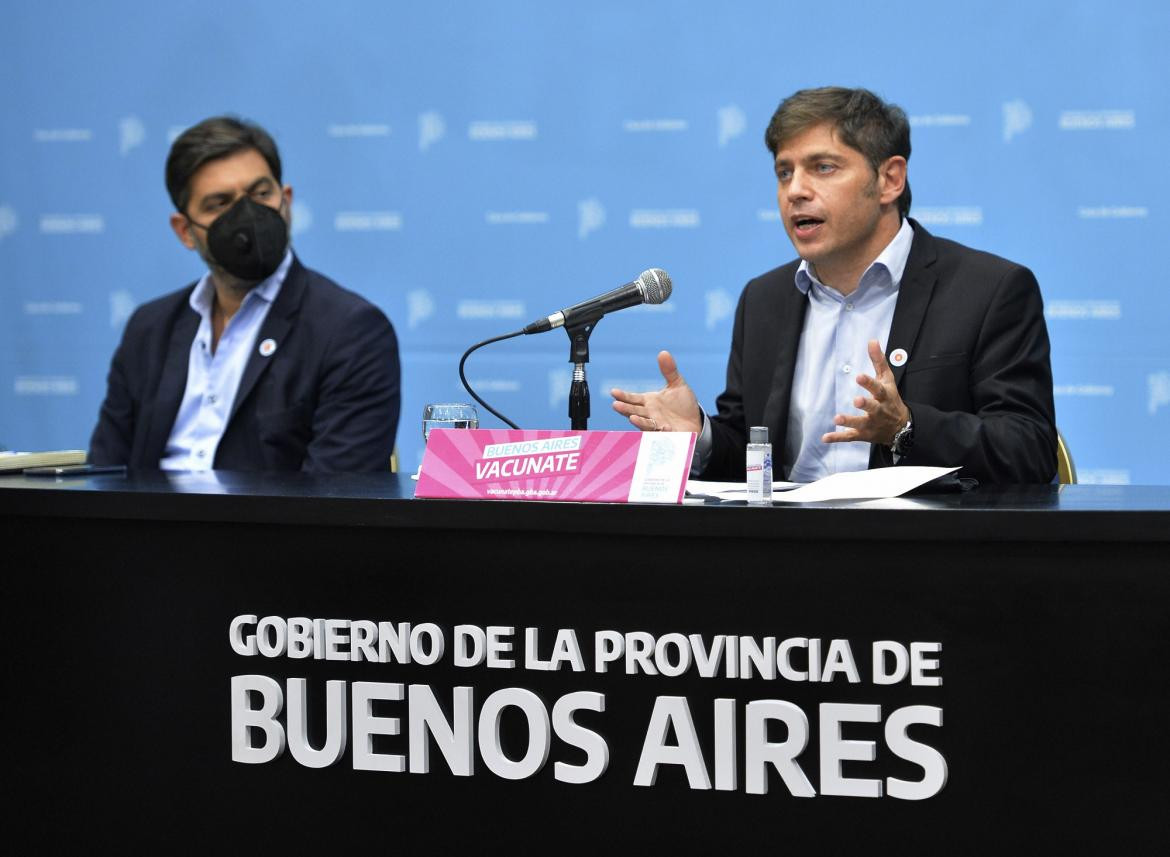 Axel Kicillof anuncia medidas para la Provincia, NA