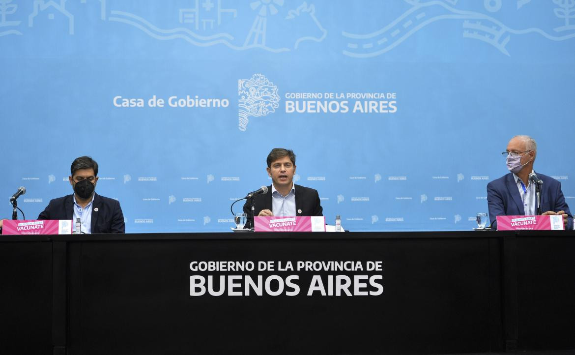 Axel Kicillof anuncia medidas para la Provincia, NA