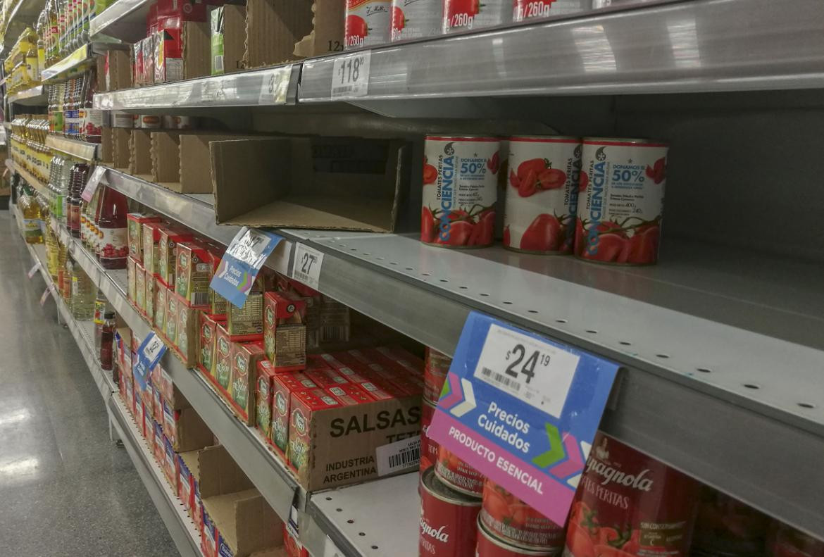 Supermercado, canasta básica de alimentos, consumo, inflación, Foto NA