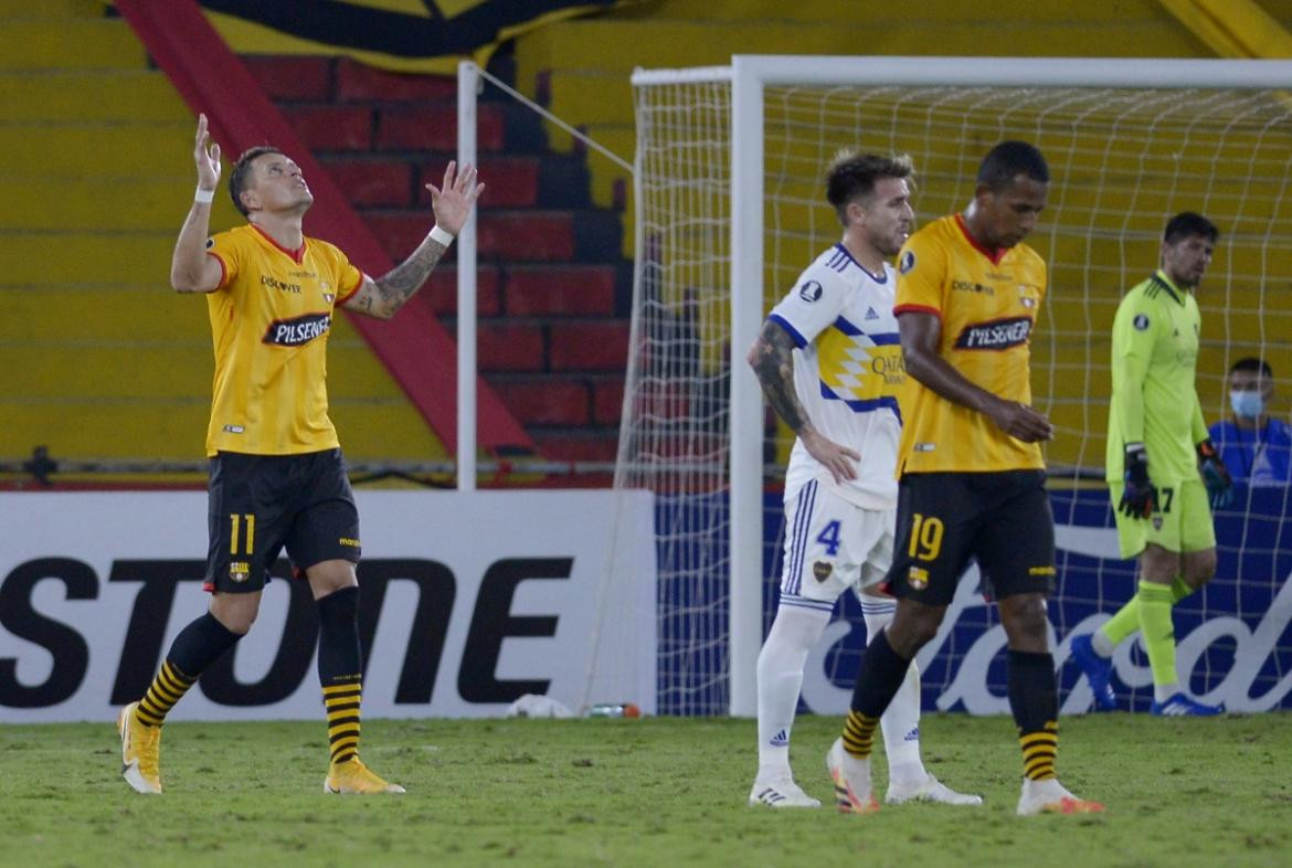 Boca Juniors vs. Barcelona de Ecuador, Copa Libertadores, Reuters.