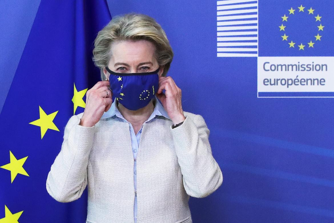 La presidenta de la Comisión Europea, Ursula von der Leyen, Reuters