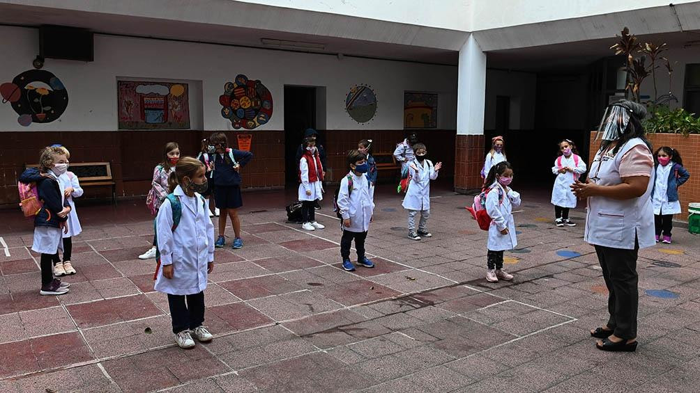 Clases presenciales en pandemia, Santa Fe, Agencia NA