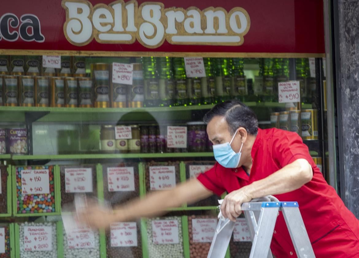 Comercios en Buenos Aires, pandemia, economía argentina, NA