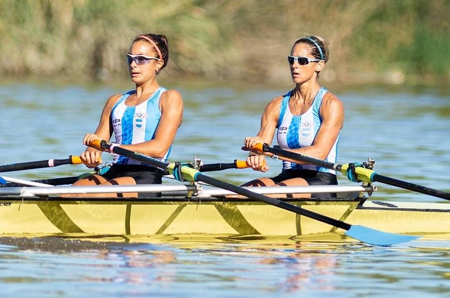 Milka Kraljev y Evelyn Silvestro - Juegos Olímpicos - Remo, Foto: Luciano Terranegra