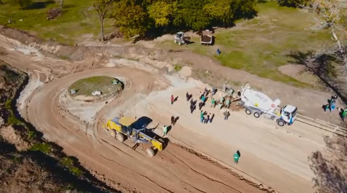 Inicio de obra de nuevo polo industrial de Merlo