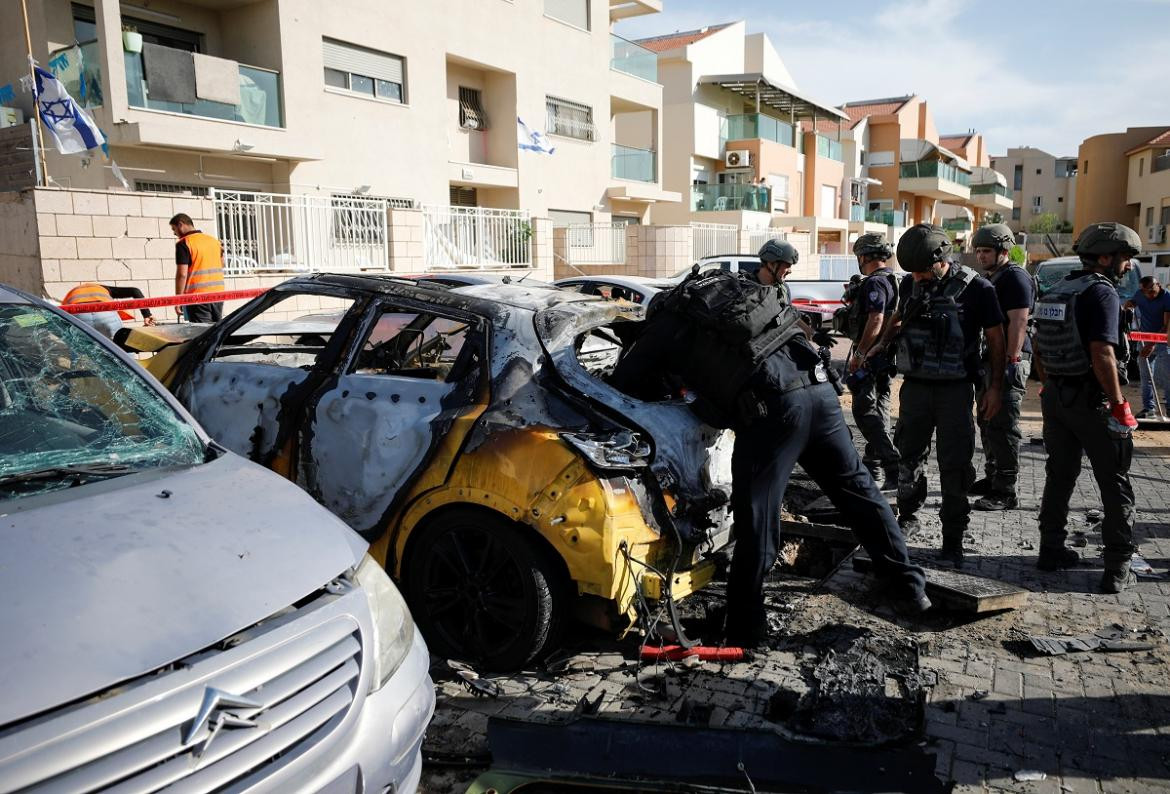 Nueva ofensiva de Israel sobre Gaza, domingo 16 de mayo, Reuters.