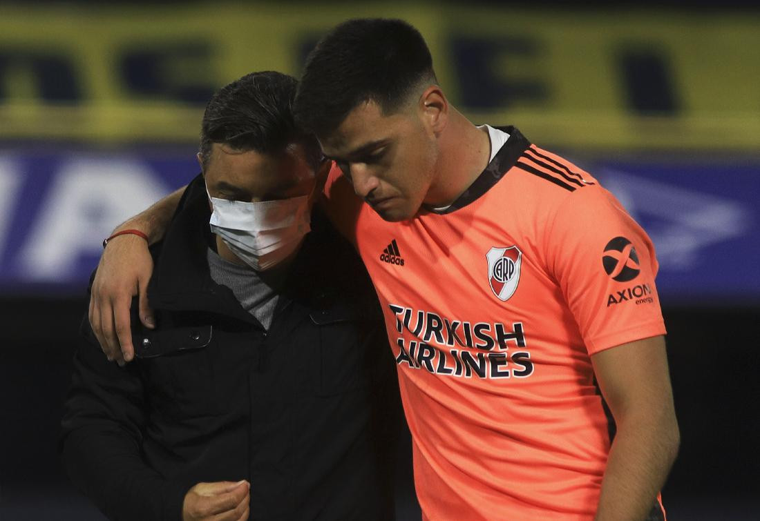  Marcelo Gallardo y Alan Diaz, River Plate, fútbol, NA