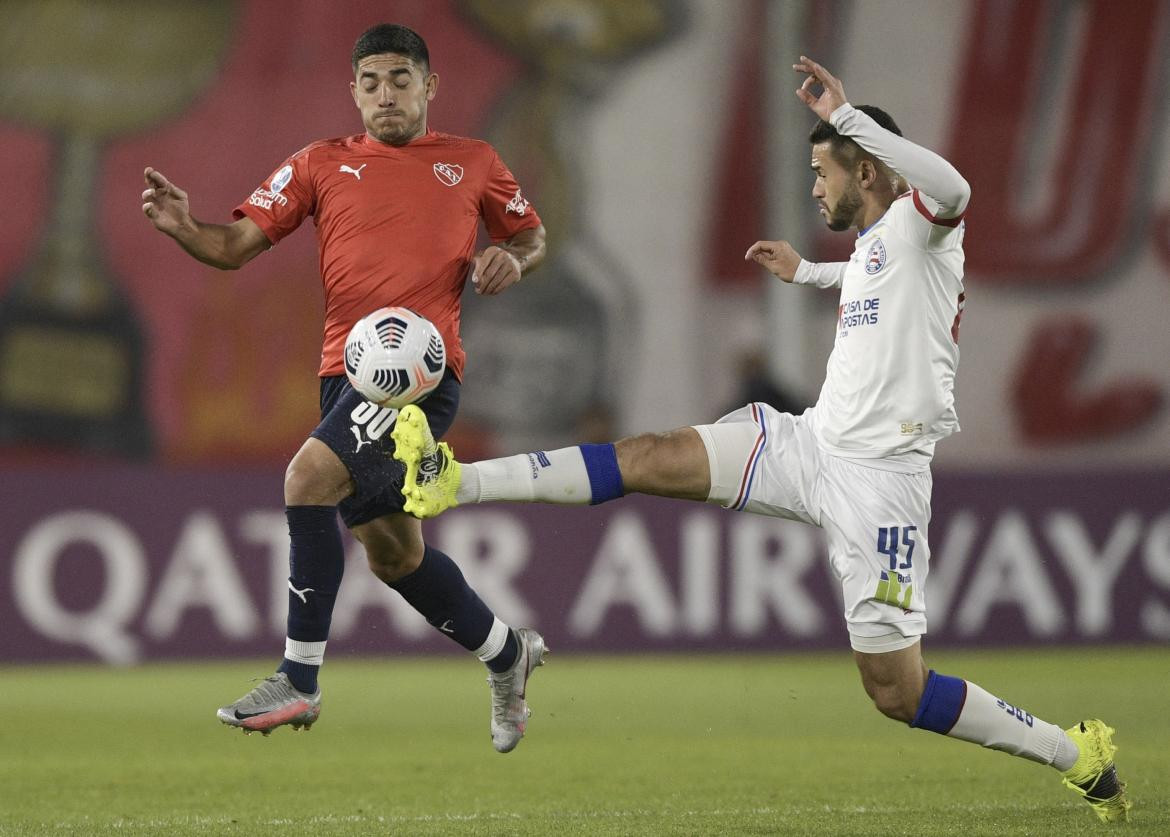 Independiente y Bahia por la Copa Sudamericana, NA