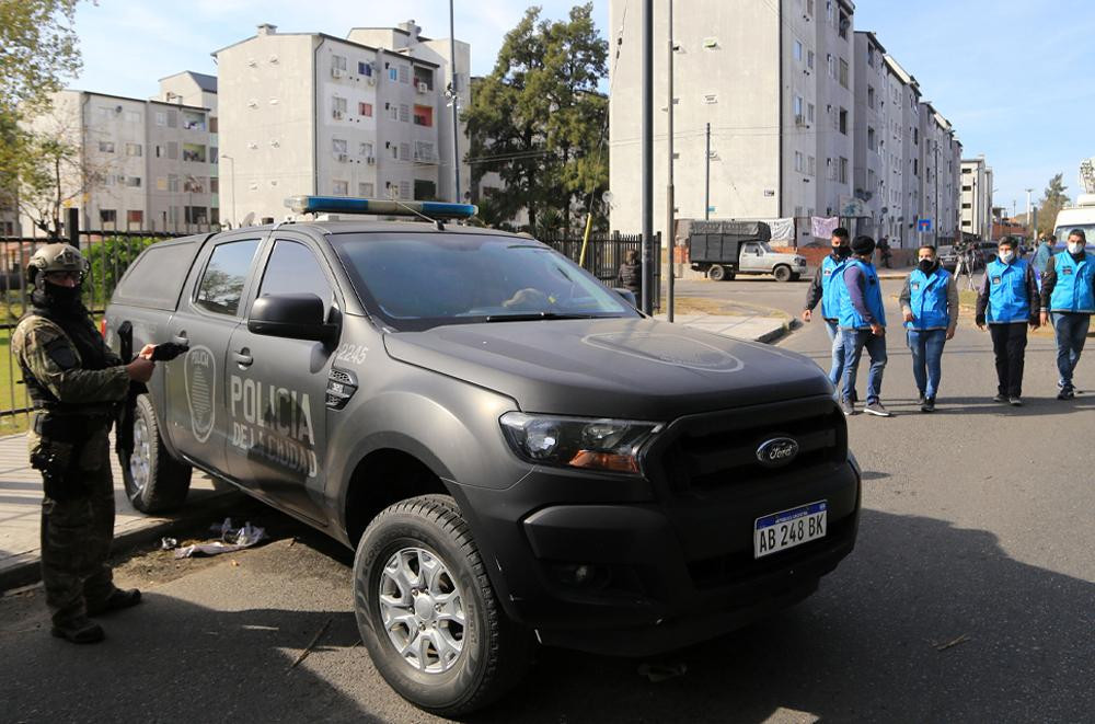 Villa Lugano, barrio Padre Mugica, narcos, operativo policial, NA