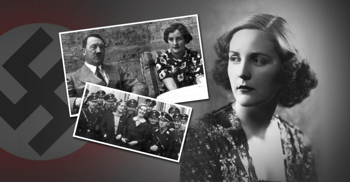 Unity Mitford y Adolf Hitler