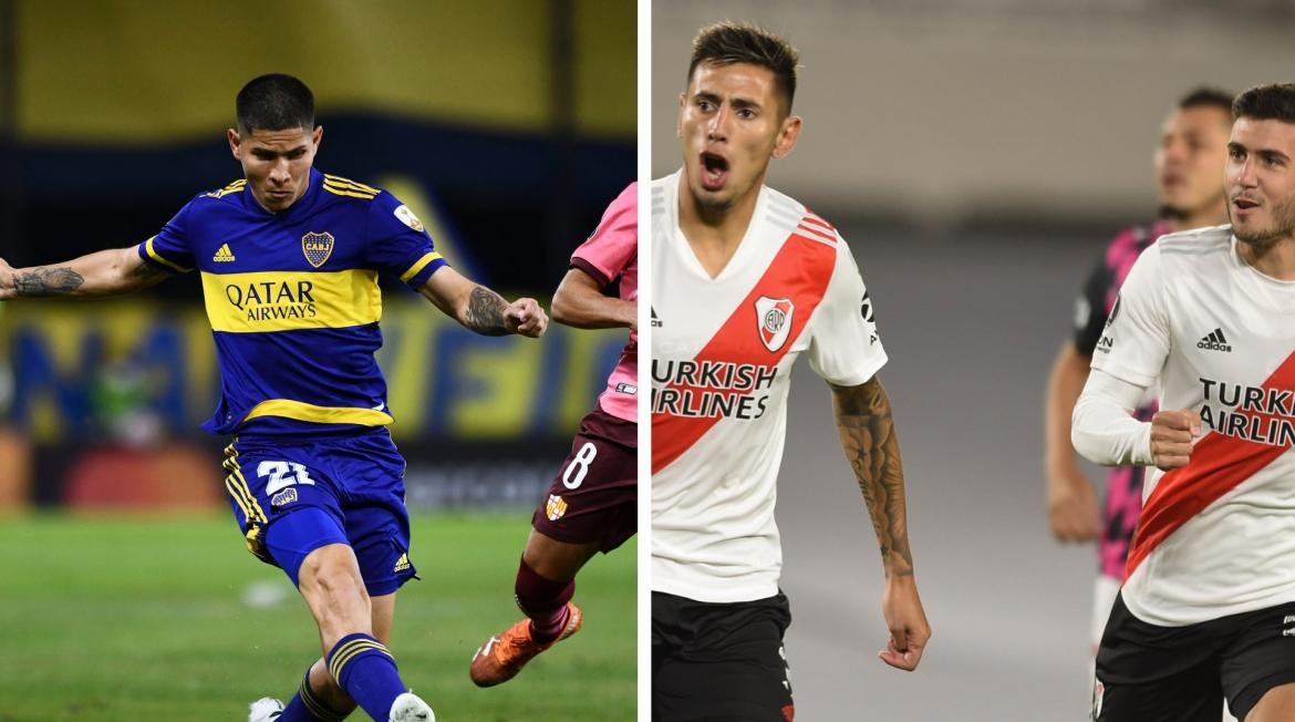 Fútbol, Boca y River, NA