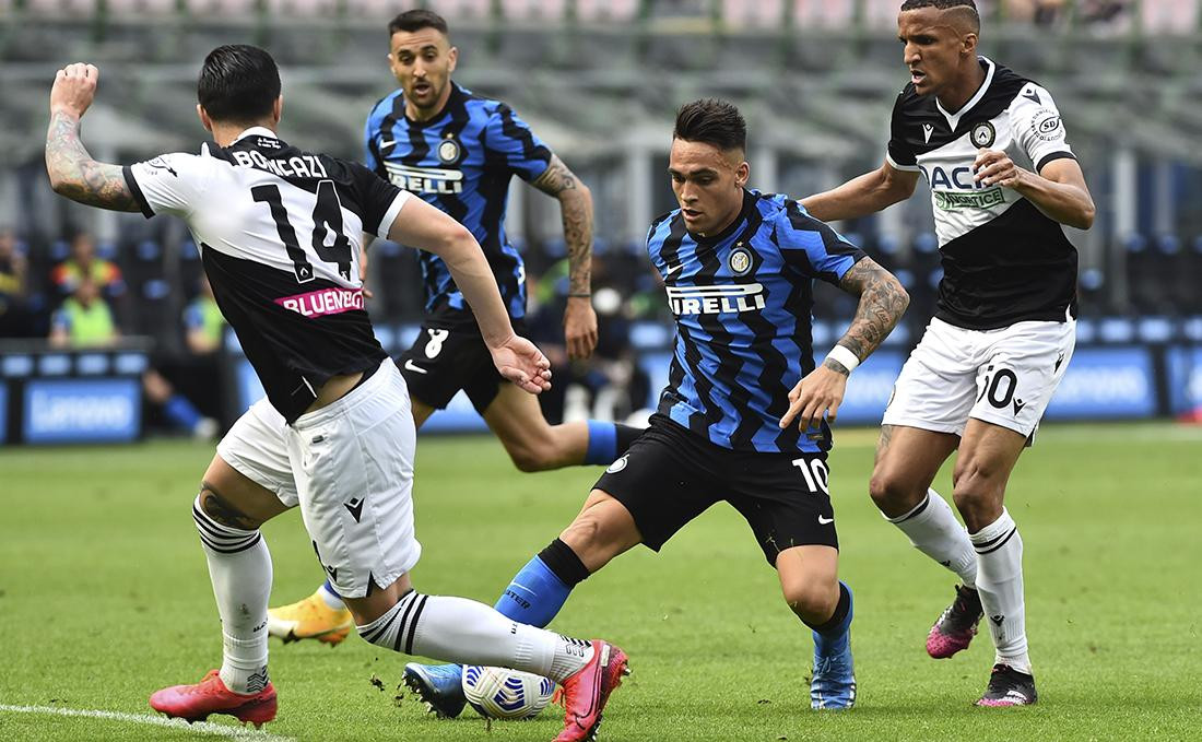 Inter vs. Udinese, Lautaro Martínez, fútbol, Serie A, Reuters