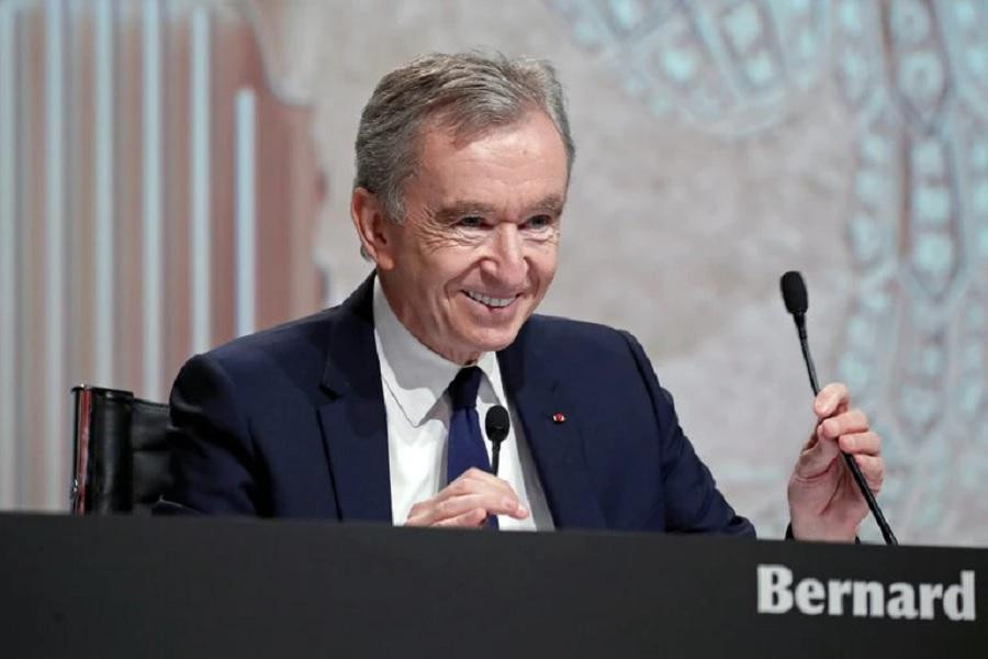 Bernard Arnault, CEO de LVMH Moet Hennessy