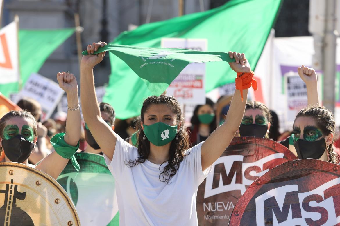 Marcha por legalidad del aborto, NA