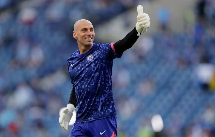 Willy Caballero, Chelsea, Champions