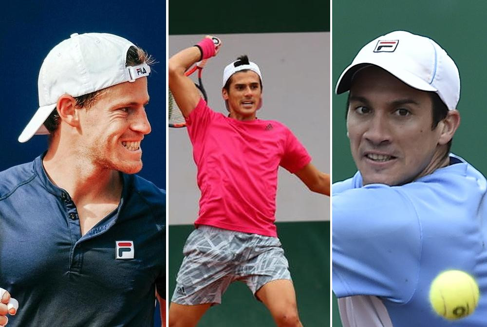 Schwartzman, Coria y Bagnis, tenis, tenistas, NA