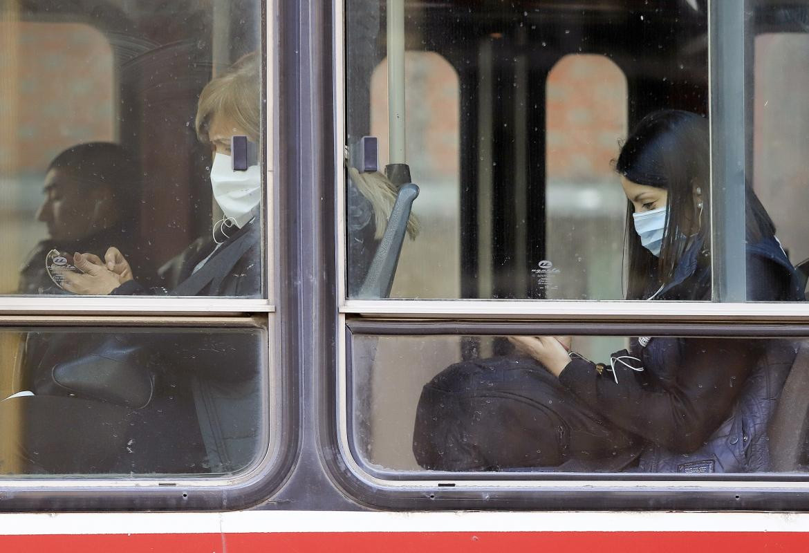 Transporte público en pandemia, coronavirus en Argentina, NA