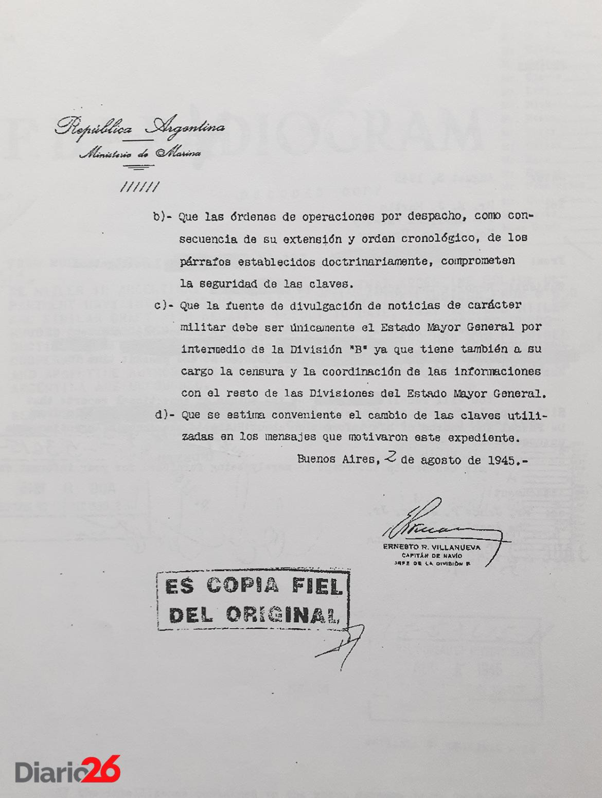 Submarinos nazis en la Argentina - 2 de agosto de 1945