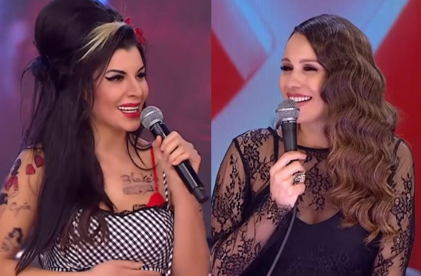 Charlotte Caniggia y Pampita, La Academia, NA