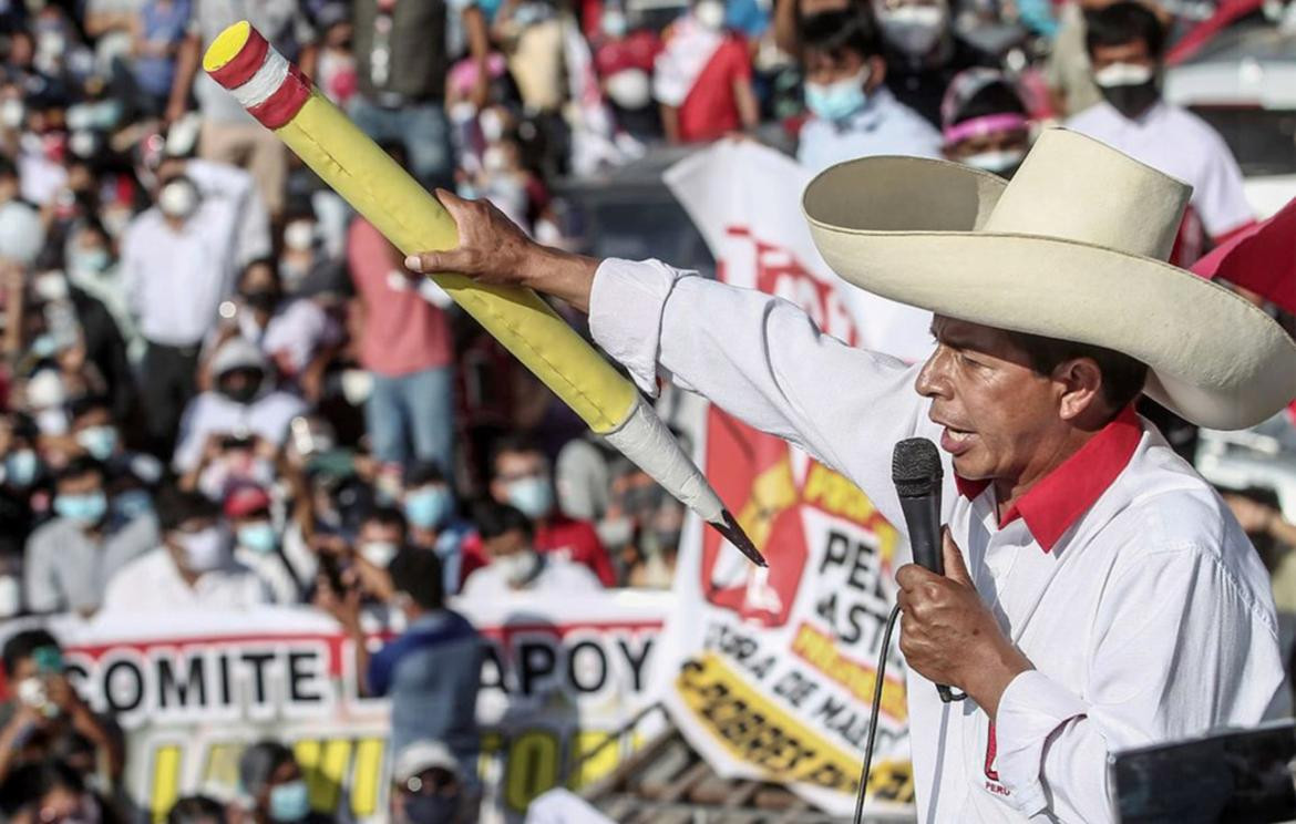 Pedro Castillo, Elecciones en Perú, NA