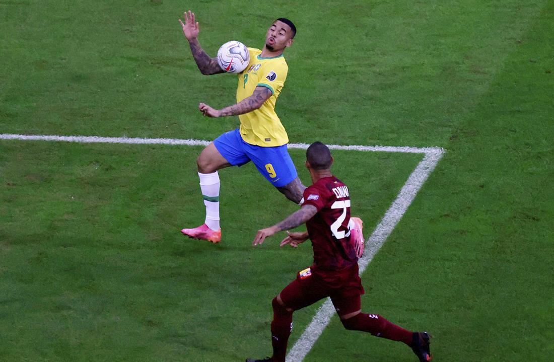 Copa América, Brasil vs. Venezuela, Reuters	