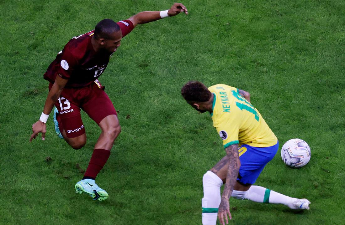 Copa América, Brasil vs. Venezuela, Reuters	