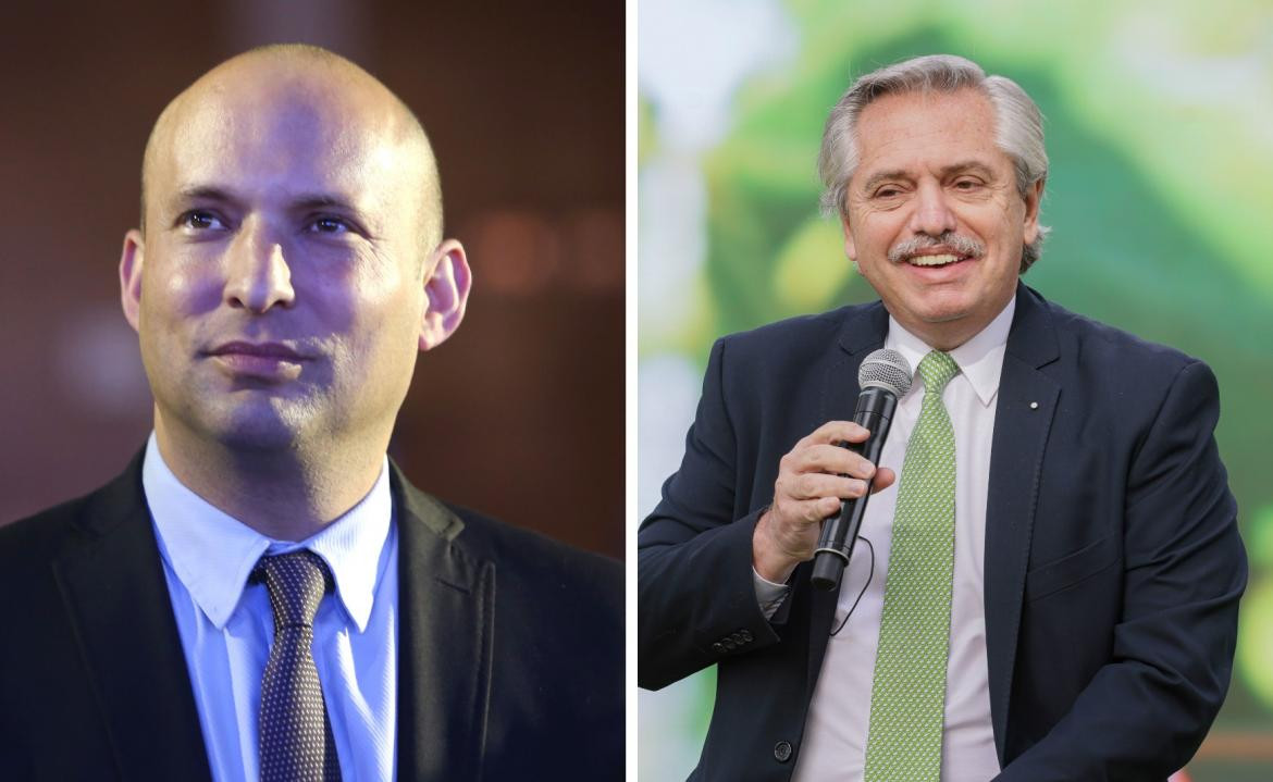 Alberto Fernández y Naftali Bennet, NA