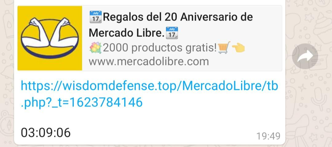 Alerta por una estafa viral por el aniversario de Mercado Libre