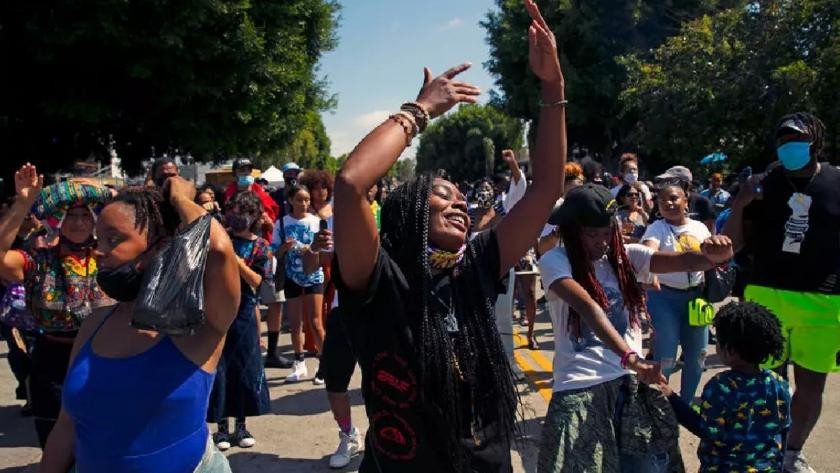 Celebraciones en las calles de Estados Unidos, AGENCIA NA