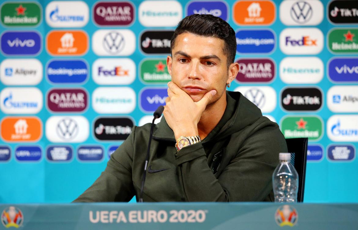 Conferencia de prensa de Cristiano Ronaldo, REUTERS