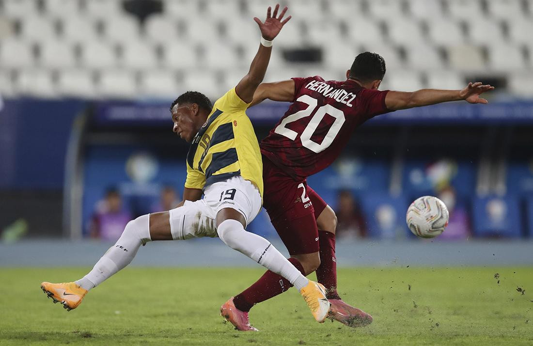 Ecuador vs. Venezuela, Copa América 2021, fútbol, Reuters	