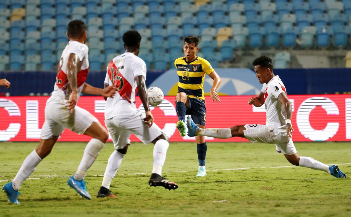 Perú vs. Ecuador por la Copa América, AGENCIA EFE