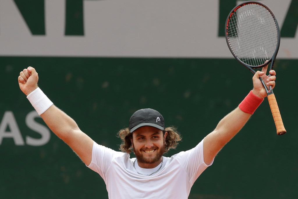 Marco Trungelliti en Wimbledon