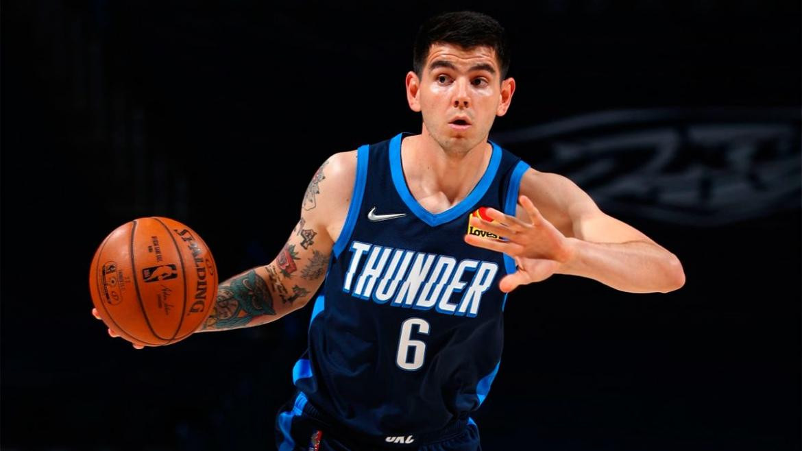 Gabriel Deck en los Oklahoma City Thunder