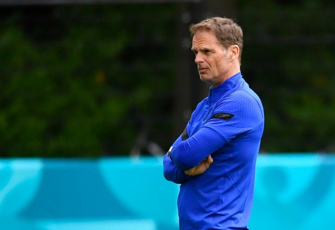 Frank de Boer, técnico, Reuters