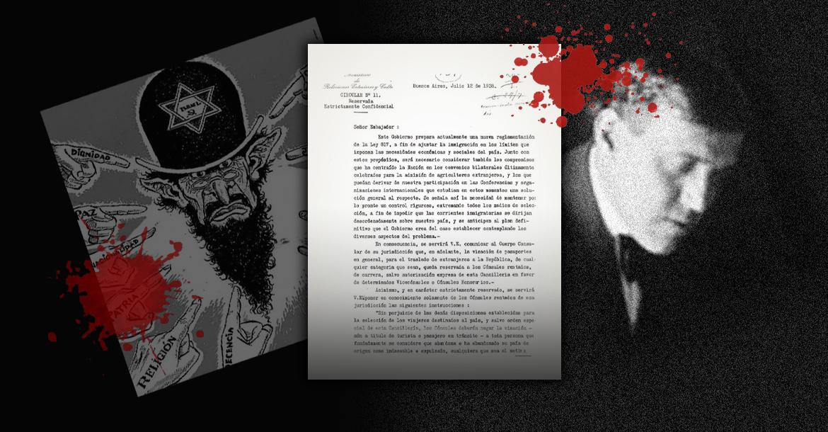 Circular Nº11, el documento secreto que prohibió la entrada de judíos a la Argentina, José María Cantilo