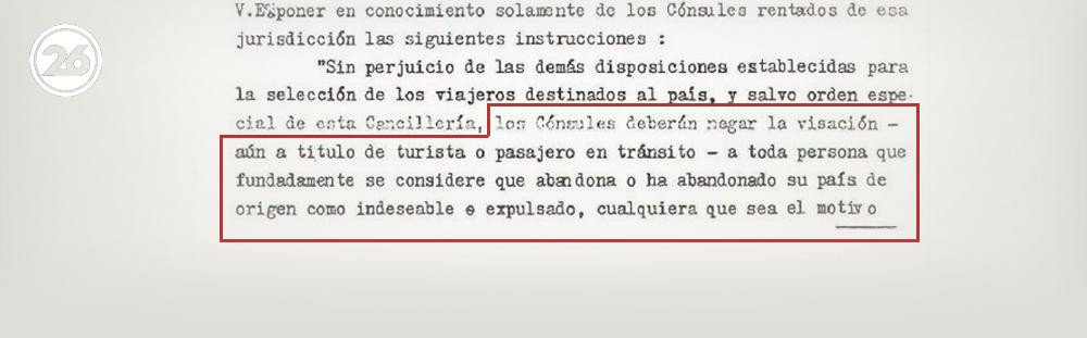 Circular Nº11, el documento secreto que prohibió la entrada de judíos a la Argentina, José María Cantilo