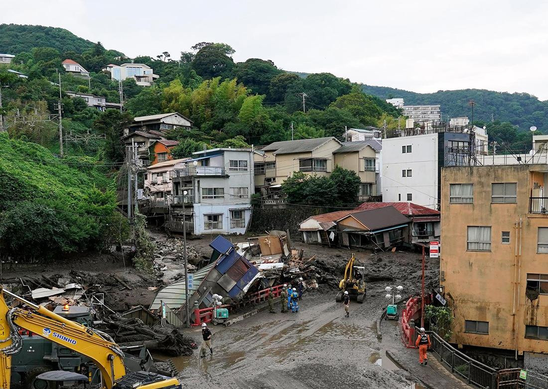 Alud en Japón, Foto EFE