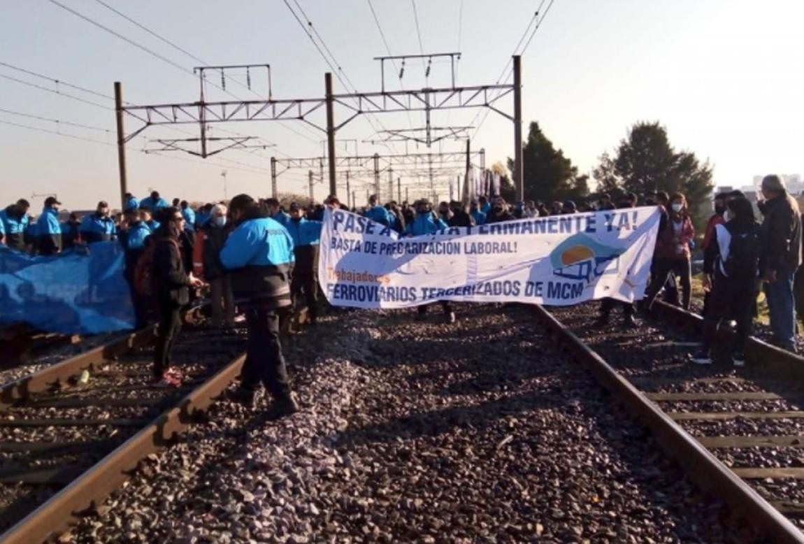 Tren Roca, protesta, corte de vías, NA