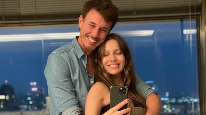 Pampita y Roberto García Moritán