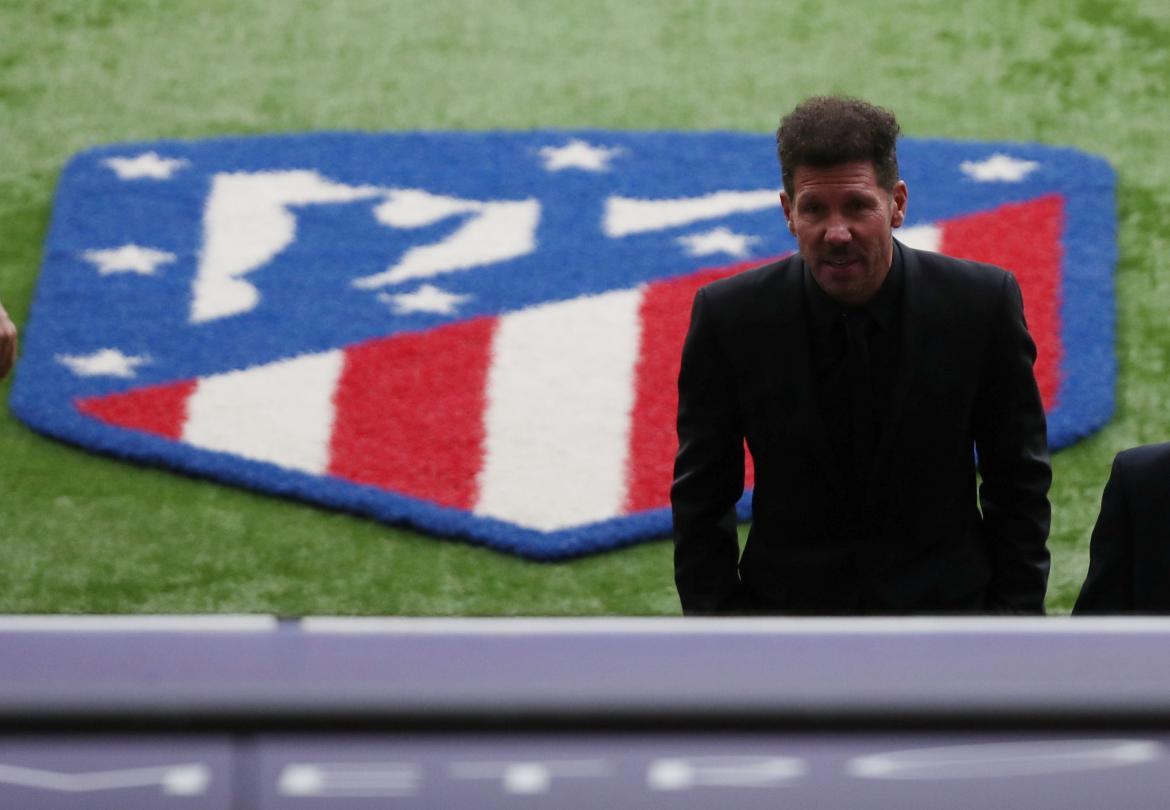 Diego Simeone en el Atlético de Madrid, REUTERS